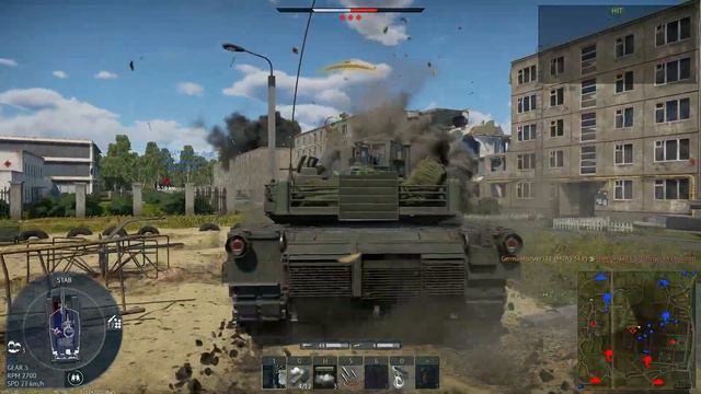 War Thunder - First Time Using a M1A2 Abrams смотреть онлайн