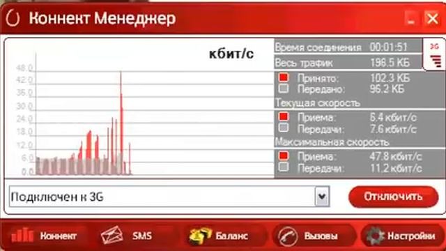 MTS интернет 3G смотреть онлайн