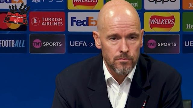 Послематчевая пресс конференция ЭРИКА ТЕН ХАГА ? Манчестер Юнайтед 2-3 Галатасарай смотреть онлайн