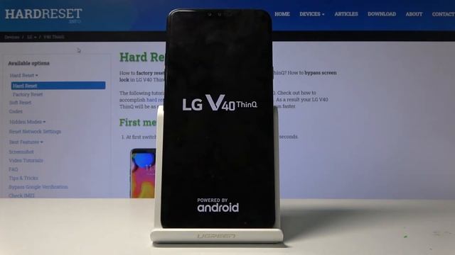 Стереть все на LG V40 ThinQ — Как стереть все данные Через настройки LG V40 ThinQ