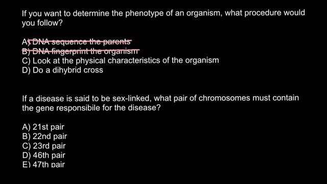 Sex-linked Genetic Disorders