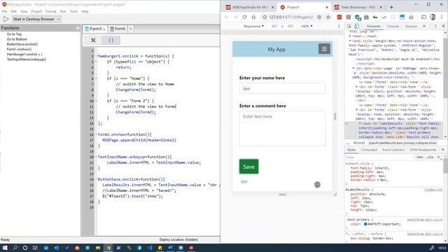 AppStudio Tutorial 07 Enhancing Form Usability and using Toast alerts смотреть онлайн