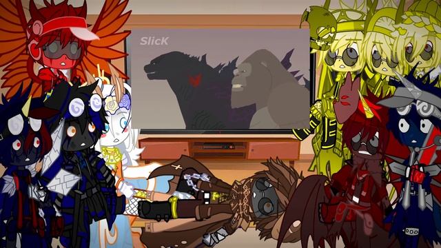 //Kaijus react to Godzilla VS Destoroyah// By @slick4785 // Part 1// смотреть онлайн