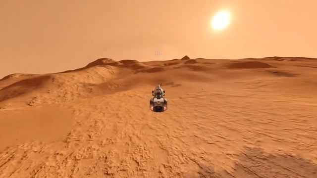 Space Engineers - Ховер байк на "Марсе" смотреть онлайн