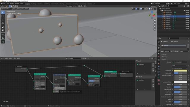 Super Easy, So Cheesy: Making Holes with Geometry Nodes смотреть онлайн
