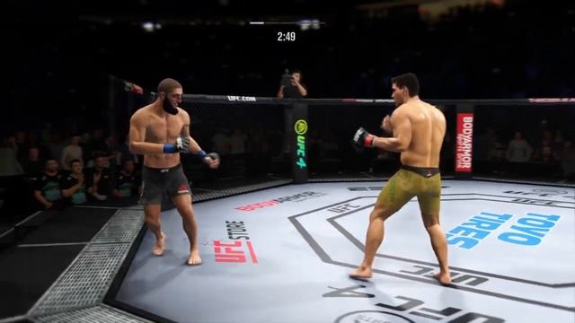 ПАУЛО КОСТА VS ХАМЗАТ ЧИМАЕВ UFC 4 CPU VS CPU смотреть онлайн