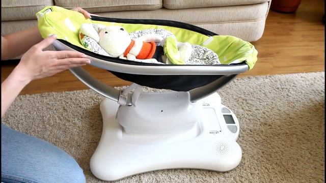 Электронный шезлонг Mamaroo 4moms 2.0 / как собрать и пользоваться смотреть онлайн