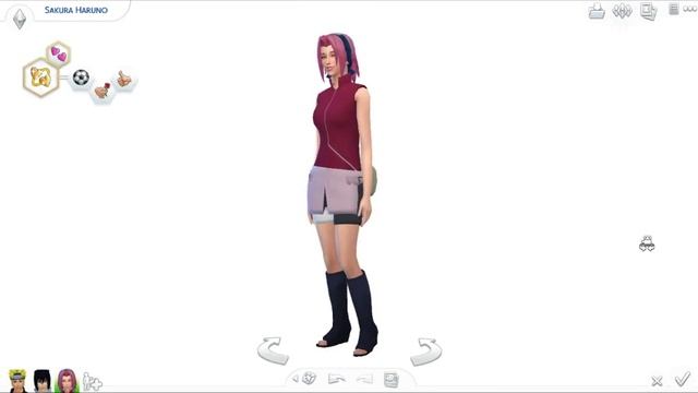 The Sims 4 Create a Sim | Anime Character Tag | Naruto Characters смотреть онлайн