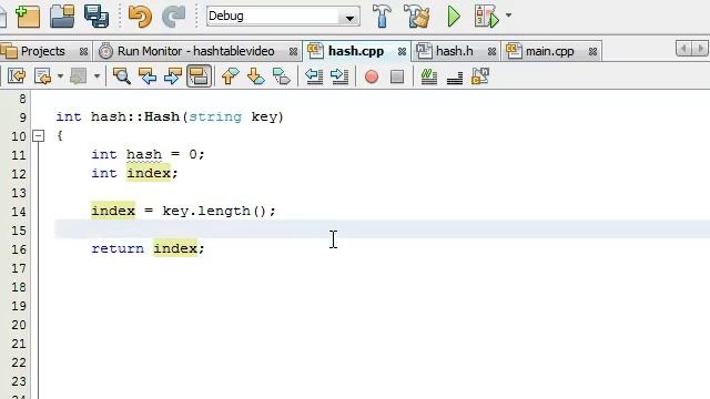 How to Create A Hash Table Project in C++ , Part 2 , Defining the Hash Function смотреть онлайн