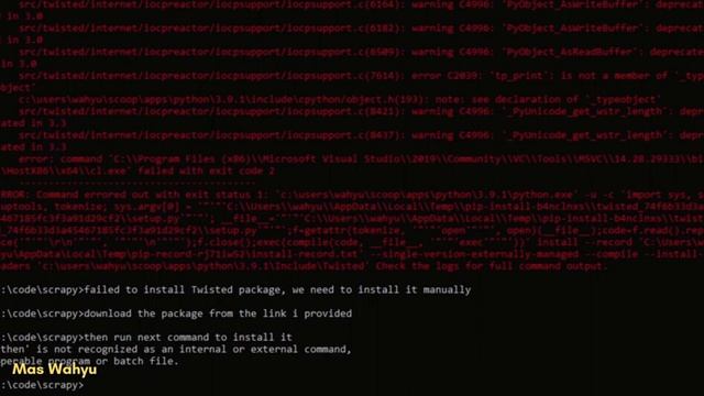Got Error When Install Pip Install Scrapy Error?How To Fix Pip Install Scrapy Error With Simple Ste смотреть онлайн