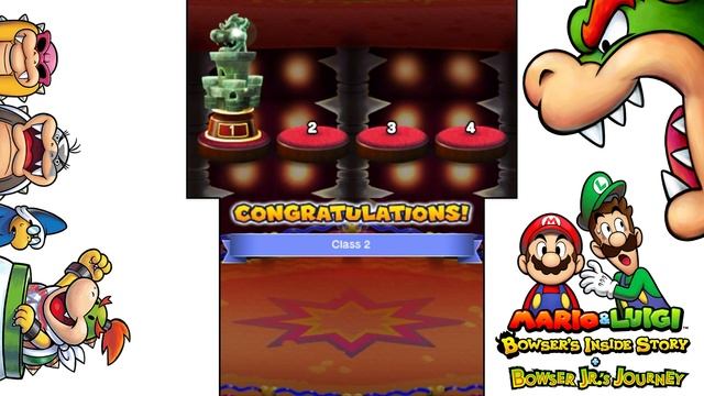 Mario & Luigi Bowser's Inside Story + Bowser Jr 's Journey - Gauntlet Giant Battles смотреть онлайн