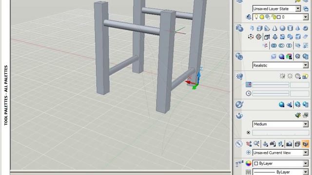 Curso AutoCAD 2008 3D - Trabalhando com DUCS смотреть онлайн