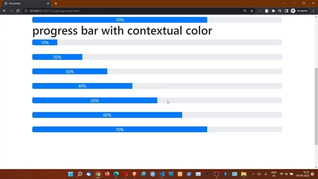 Bootstrap 4 Progress Bars | Progress Bars Class in Bootstrap 4 | Bootstrap 4 Tutorial in Hindi 13 смотреть онлайн