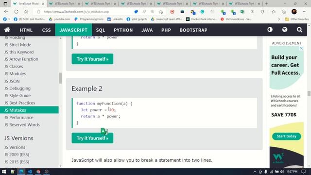 JavaScript Common Mistakes Bangla Tutorial _ 60. смотреть онлайн