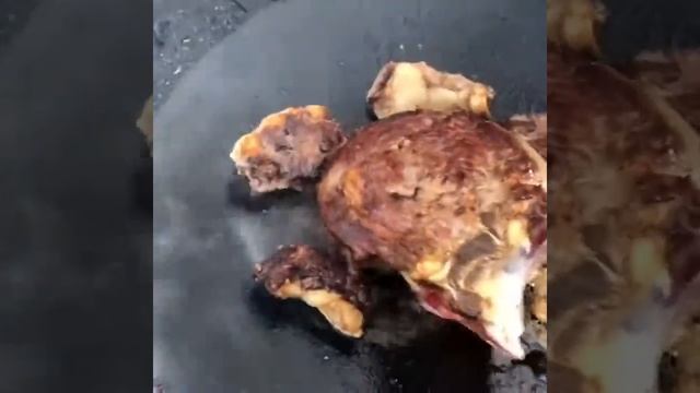 Жарим мясо на курдючном жире смотреть онлайн