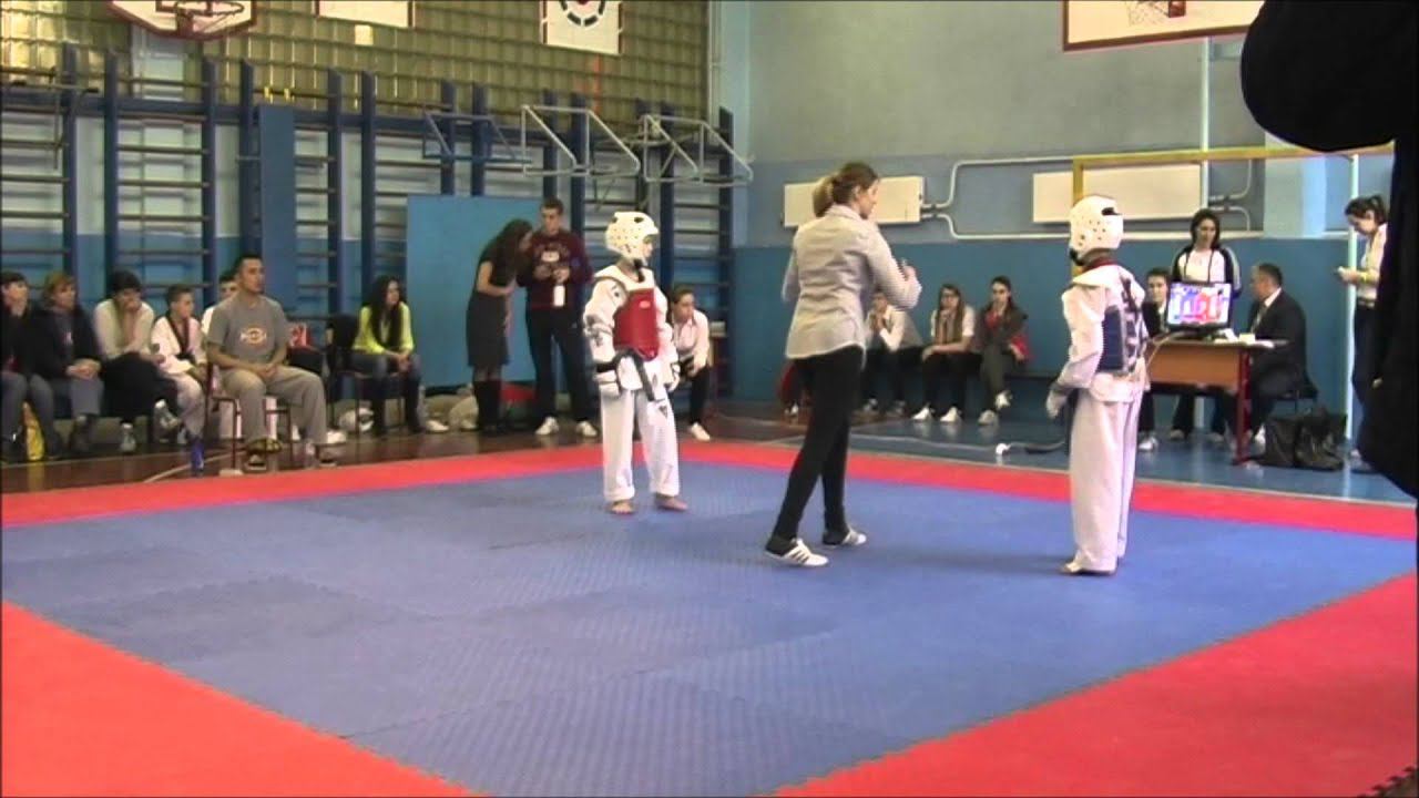 Taekwondo WTF. V Открытое Первенство района Кузьминки. 29.03.2015. Зубков-Уланов. смотреть онлайн