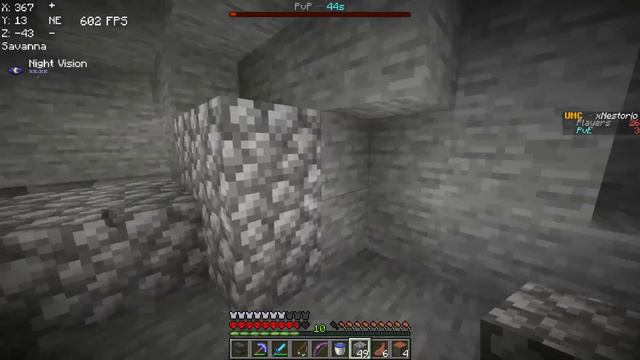 I spawned 1,000,000 Strongholds in Minecraft UHC смотреть онлайн