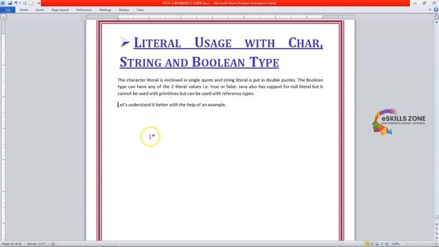 JAVA - Lecture 14 Floating point Literal Usage смотреть онлайн