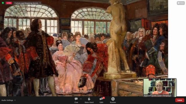 Виртуальная экскурсия «И мореплаватель, и плотник. Петр Великий в русской художественной культуре» смотреть онлайн