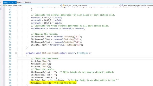 C#/Xamarin Cohort 02X1 - PAC Ticket Sales Code Review смотреть онлайн
