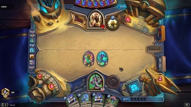 Hearthstone.Концовка игры прошла в ужасной спешке, пофорсить не удалось, еле-еле успела тупо добить смотреть онлайн