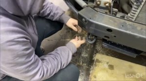 Установка билед птф Zorkiy BF300 в теплом свете в Ford Transit 3d принтер делаем свои крепления