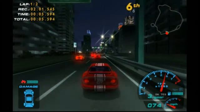 DT Racer ... (PS2) Gameplay смотреть онлайн