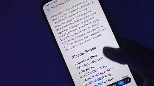 HyperOS Tracker - Your Xiaomi Device received the latest update смотреть онлайн