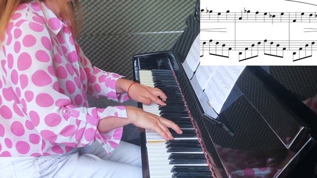 Chopin – Nouvelle étude n°1 en fa mineur avec partition / New study in F minor / Folllow with score смотреть онлайн