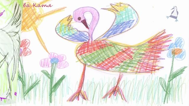 Журавль и Цапля. Сказки в Красках. Сказки для детей. Развивающее видео для детей. StarMediaKids