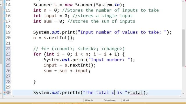 ICS3U - December Exam Review (For Loop Example) смотреть онлайн