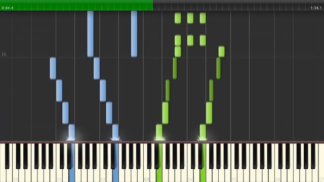 Tom and Gerry - Background Music (Flight Theme) (Piano Tutorial) смотреть онлайн