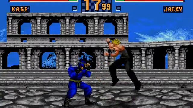 Virtua Fighter 2 [ Sega Genesis ] Gameplay - TIME OVER? смотреть онлайн