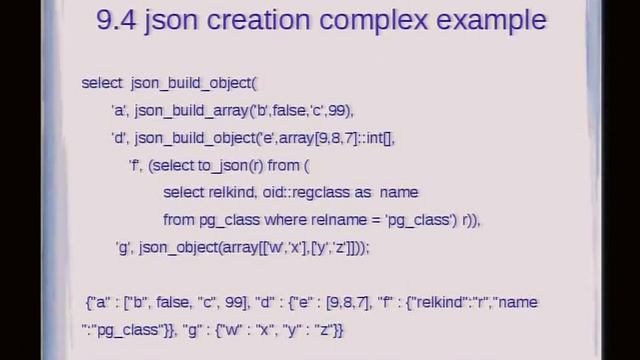 Json - what's new in 9.4, and what's left to do. смотреть онлайн