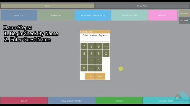 Automate Delivery Ordering with Macro Keys in Simphony POS смотреть онлайн