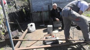 Беседка  из металла своими руками