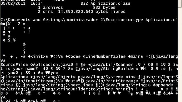 Java-jdk-Ejecutar Bytecode смотреть онлайн