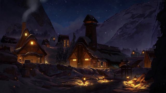 LoFi Snow Village 🎁 смотреть онлайн