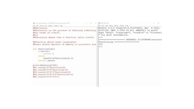 Python Recursive Function in Tamil #ocean #tamil #python смотреть онлайн