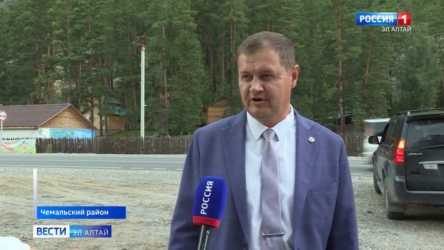 Ремонт дороги по нацпроекту досрочно завершили в Чемальском районе смотреть онлайн