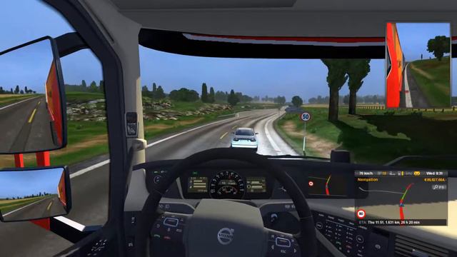 ETS2 1.16.3.1 EAA v2.2 Map of Brazil Delivery #1 2743km run смотреть онлайн