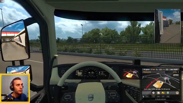 Euro Truck Simulator 2 - Δοκιμή και Tutorial - Greek смотреть онлайн