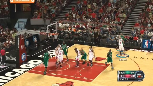 NBA 2k12 Full Gameplay Bulls vs Celtics Xbox 360 HD HQ смотреть онлайн