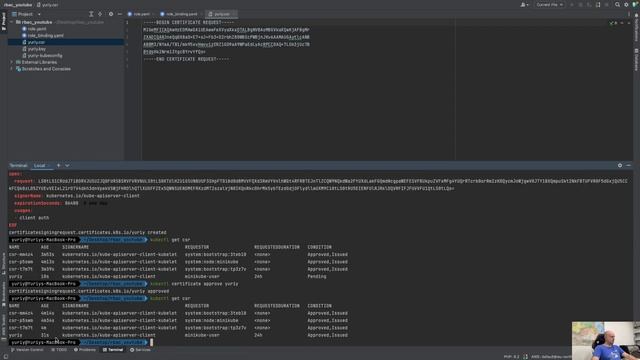 Как создать пользователя в kubernetes? смотреть онлайн