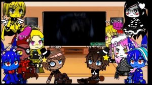 Fnaf 1 and 2 react to They'll find you