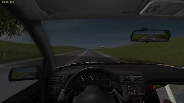 Opel Vectra A drive (Links) - Racer: free game