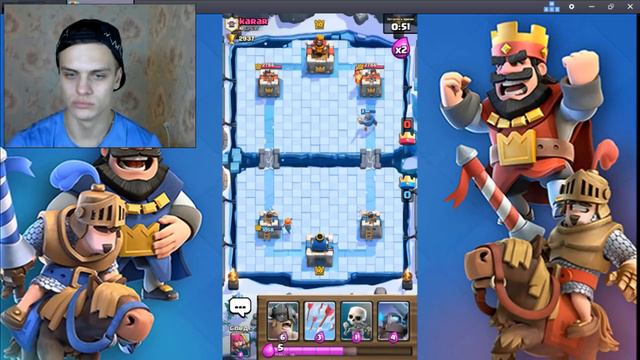 РАСКАЛЁННЫЙ НОЖ против КОРОЛЯ !!! Тренд Ютуба в Clash Royale смотреть онлайн