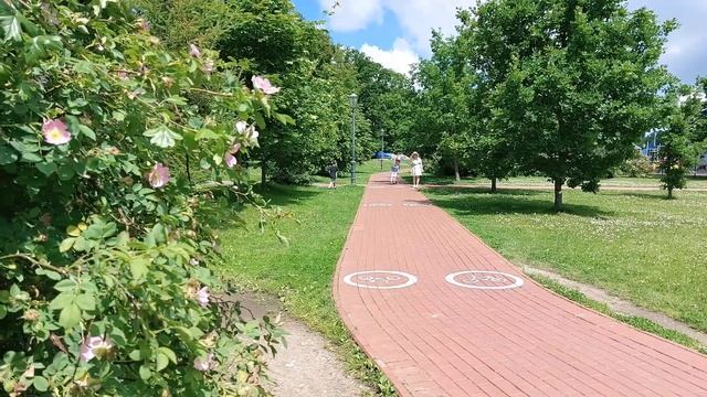 Верхнее озеро Калининграда. Башня Врангеля . Фигурка хомлина, одна из визитных карточек города. смотреть онлайн