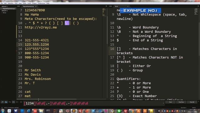 RegularExpression正則表達式使用教學 Part1 - 如何匹配字符串 - Python基礎 смотреть онлайн