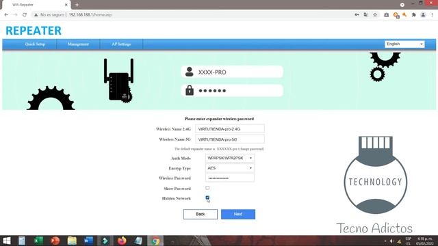 Configuracion Amplificador Repetidor WiFi de 5 Ghz o 2.4G Parte 2 смотреть онлайн